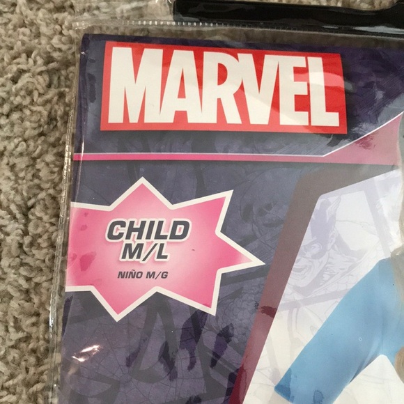 Marvel Top Long Sleeves Captain America Costume - Picture 4 of 5